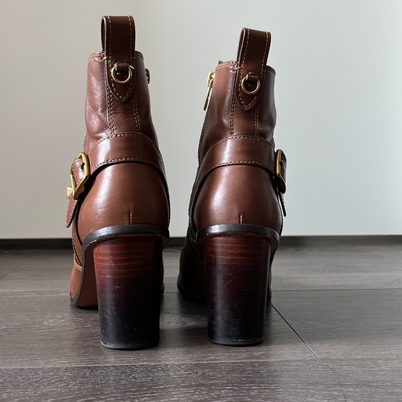 COACH MOTO HEELS - Picture 3 of 12